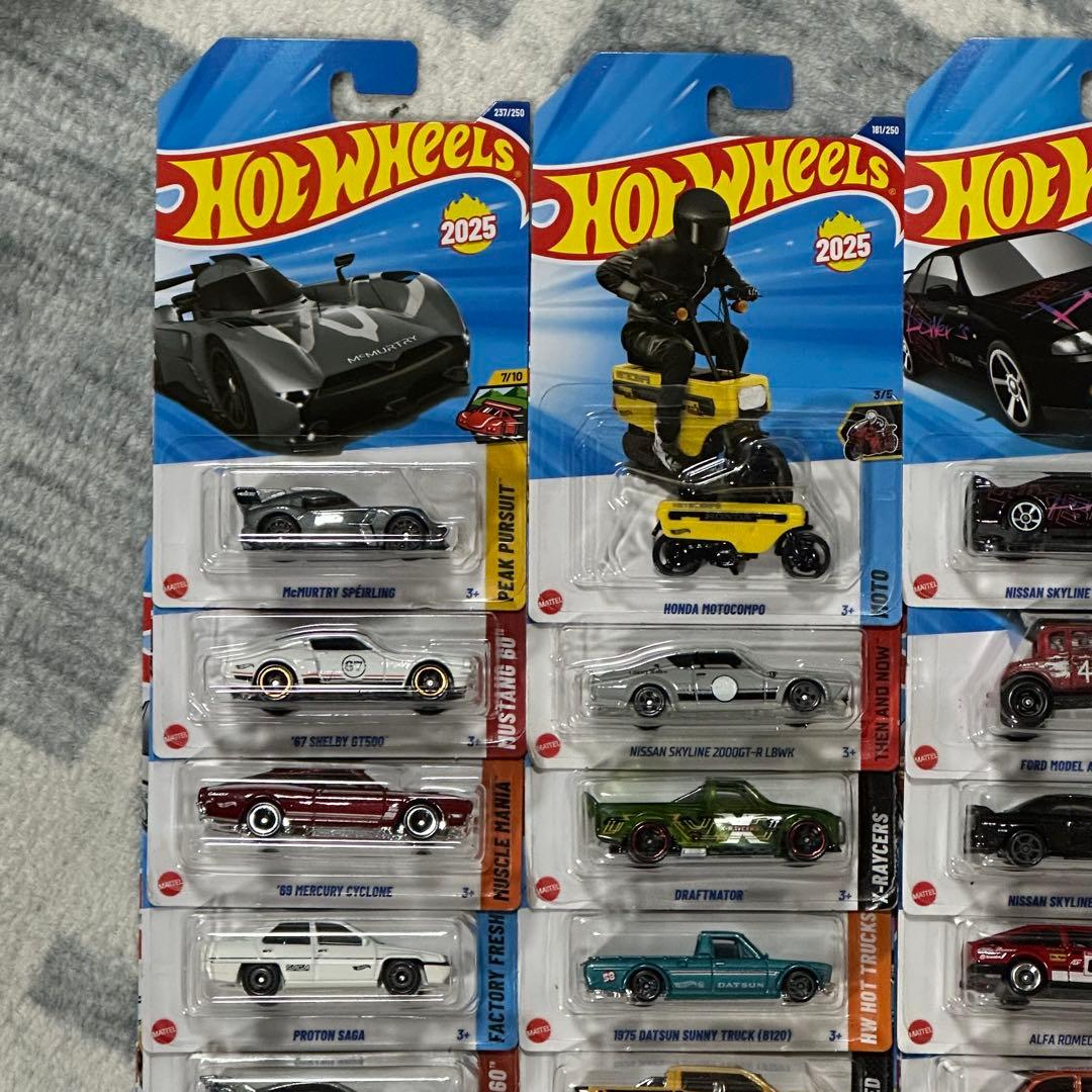 ホットウィール ベーシック 36台セット③ フェラーリ GT-R等