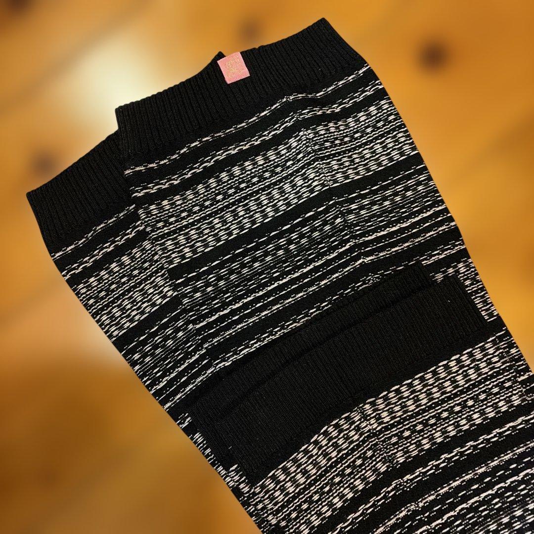 スティナstinaレッグウォーマー　ブラック 未使用