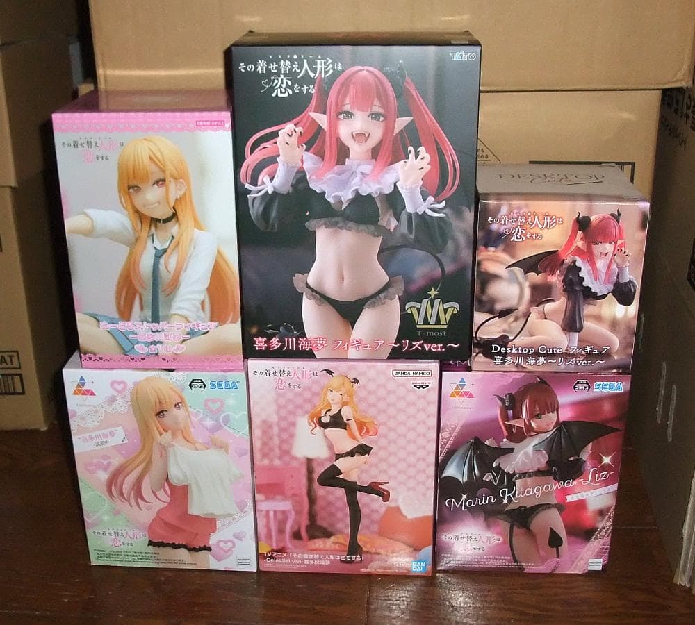 喜多川海夢/リズ プライズ 美少女 フィギュア 6体セット まとめ売り