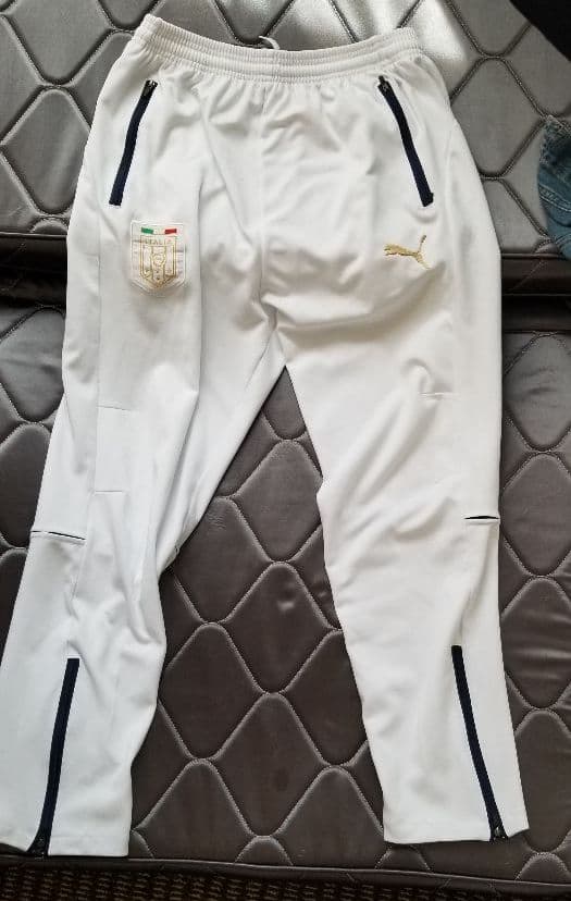 サッカーイタリア代表ウォームアップジャージ、選手仕様、上下