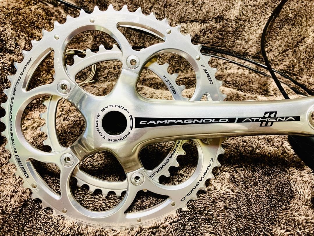 美品シルバーCampagnolo Athena 11速セット必ずコメント後購入を