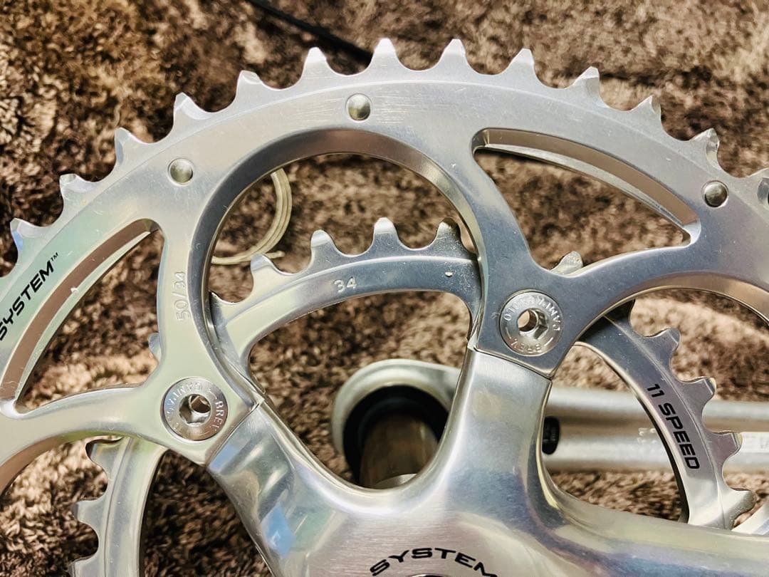 美品シルバーCampagnolo Athena 11速セット必ずコメント後購入を