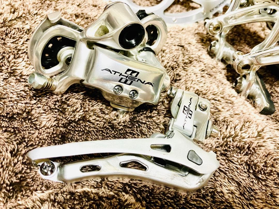 美品シルバーCampagnolo Athena 11速セット必ずコメント後購入を
