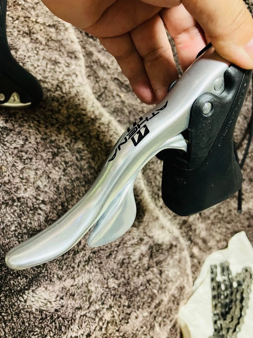 美品シルバーCampagnolo Athena 11速セット必ずコメント後購入を