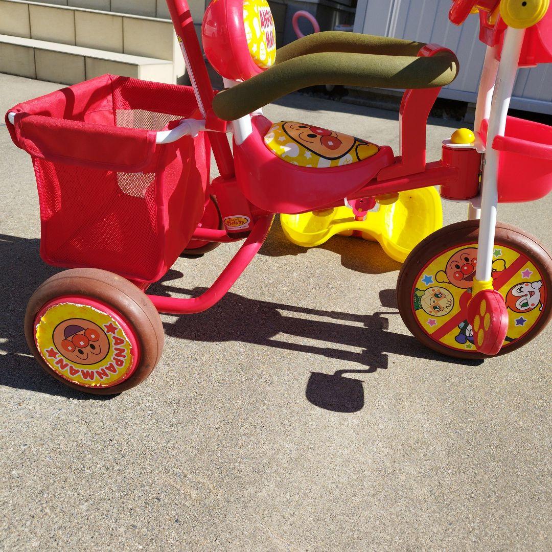 アンパンマン 三輪車 　サンシェード付