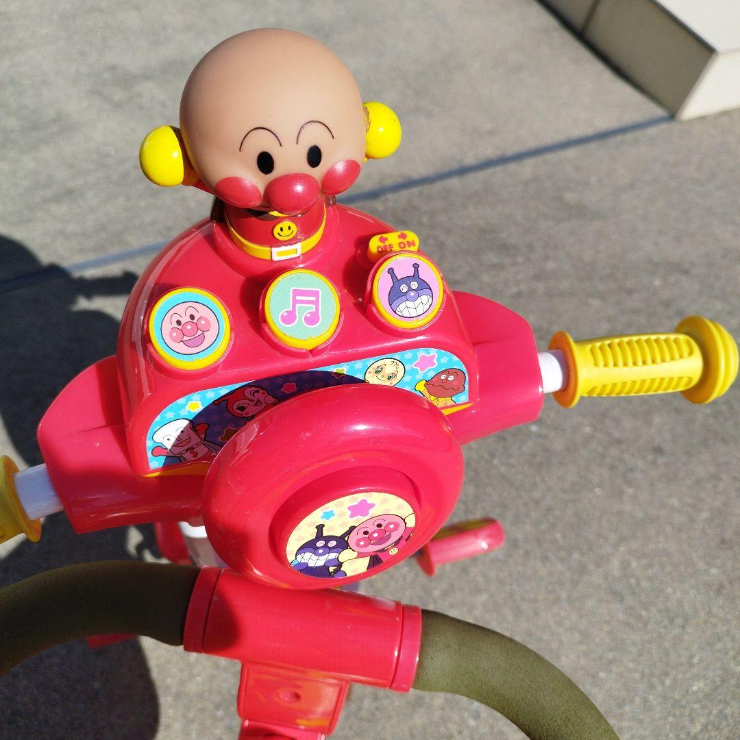 アンパンマン 三輪車 　サンシェード付