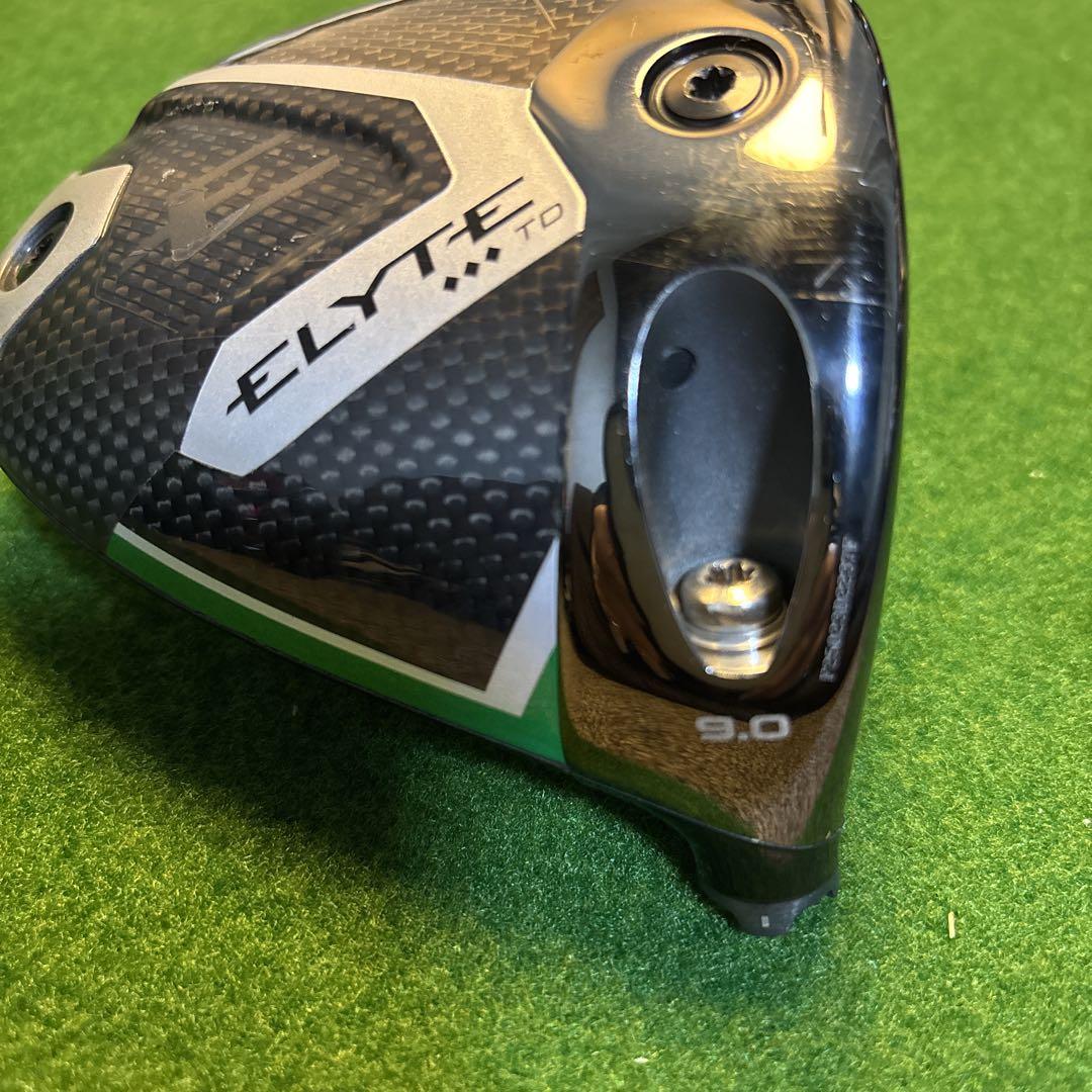 希少 ELYTE エリート トリプルダイヤモンド TD 9度 ドライバーヘッド