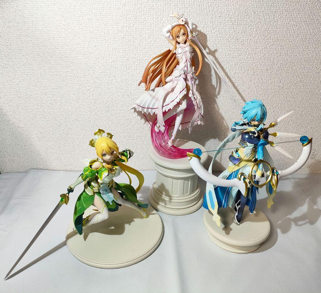 ☆　saoフィギュア　創世神ステイシア　太陽神ソルス　地神テラリア　☆