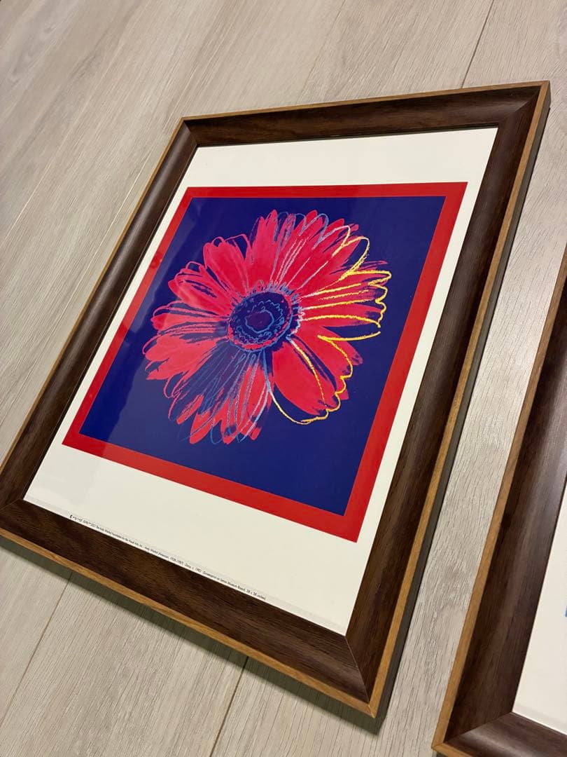 アンディ・ウォーホル Daisy, c. 1982 アート3点
