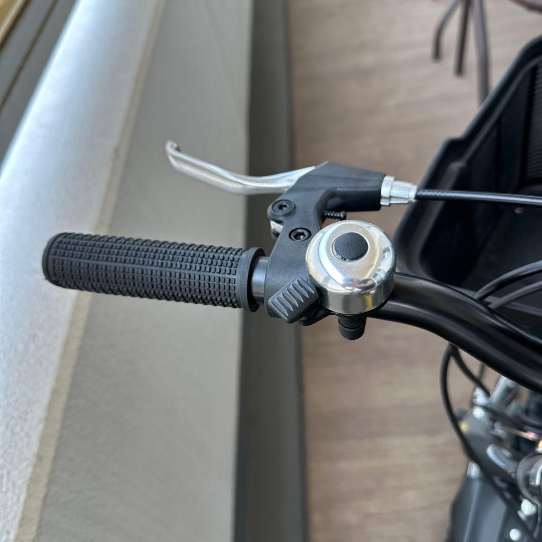 HUMMER キッズバイク 黒 前部バスケット付き