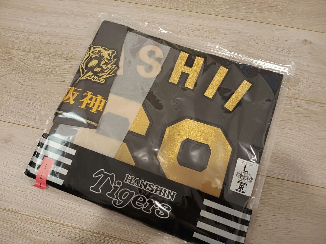 【未使用】 阪神タイガース B-LUCK DYNAMITEユニフォーム 石井 L