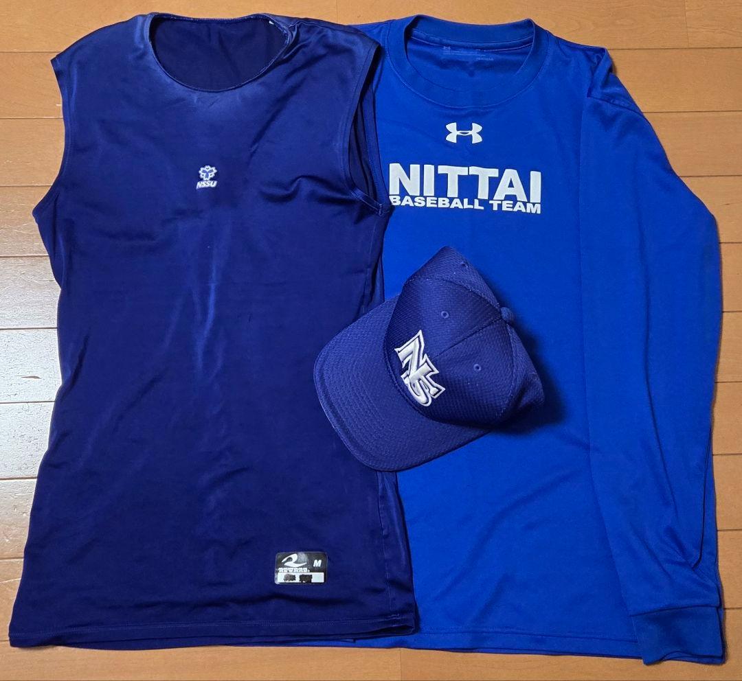 日体大 野球部 野球帽(キャップ) シャツ