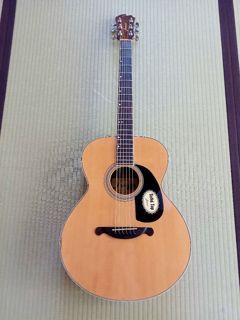 【送料込】】James　JF350NA　島村楽器　トップ単板　整備済