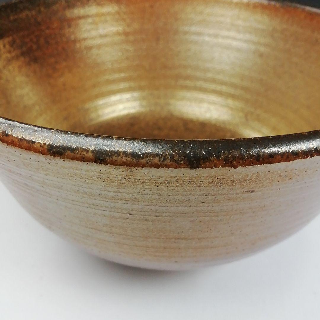 Ｔ８３０　茶碗　『自然釉窯変』『金城焼』『荒子窯　古丸健太郎』　共箱　茶道具