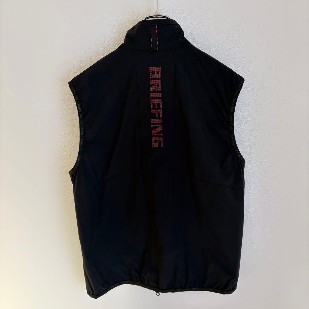 【極美品✨】BRIEFING GOLF MENS WIND VEST 黒　M