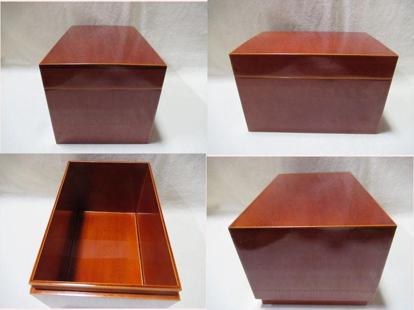 茶道具　春慶塗茶箱　中の道具皆揃い