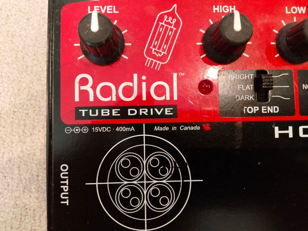 Radial TONEBONE HOT BRITISH ギター　エフェクター
