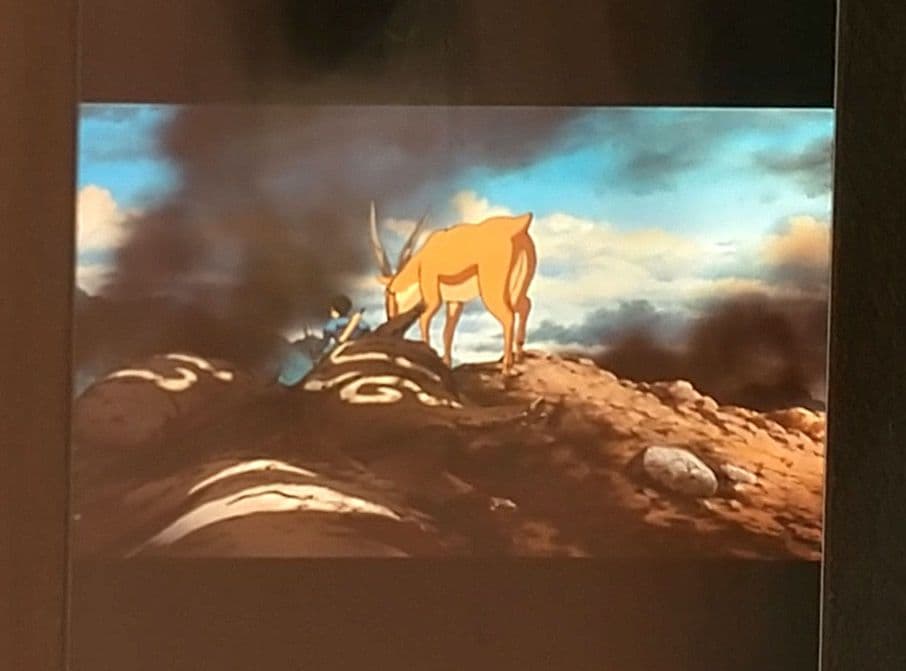 超レア 当時物 ジブリ美術館 もののけ姫 フィルム 入場券 ヤックル アシタカ