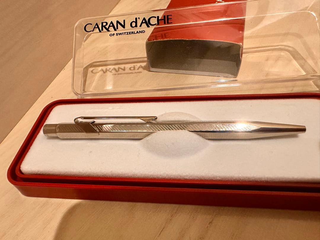 カランダッシュ 849 クレノ ボールペン エクリドール 高級 シルバー 銀色