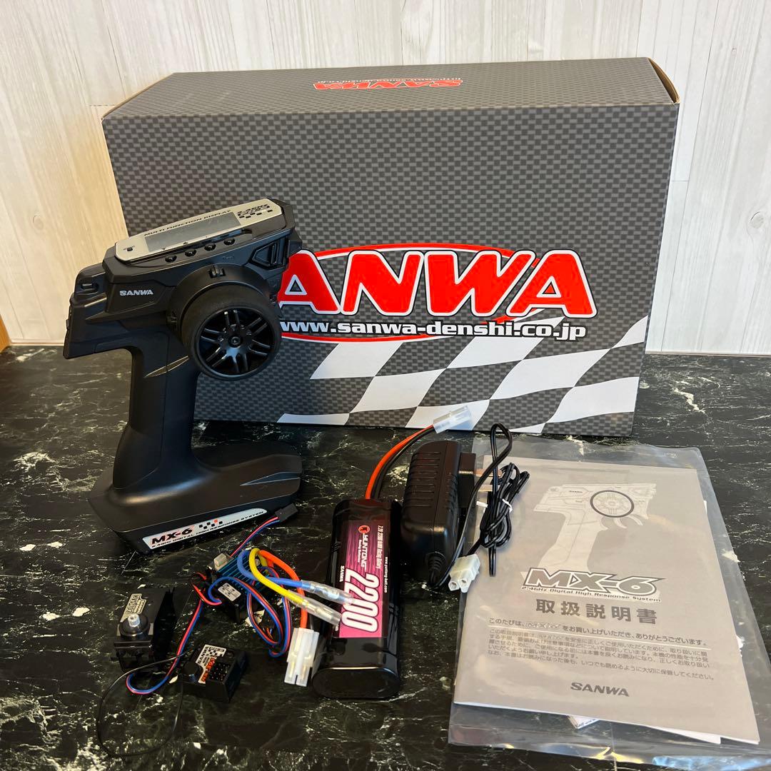 SANWA MX-6 (BL-SIGMA/HVS-702) EPスタートセット