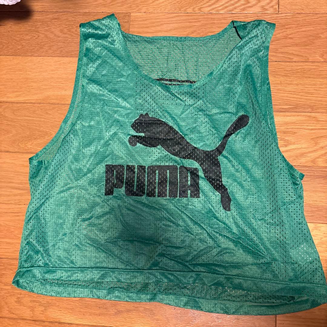 サッカー ビブス 1〜10キーパー用緑