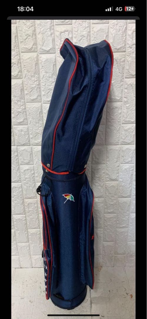 極美品　Arnold Palmer GOLF　アーノルドパーマー　キャディバッグ