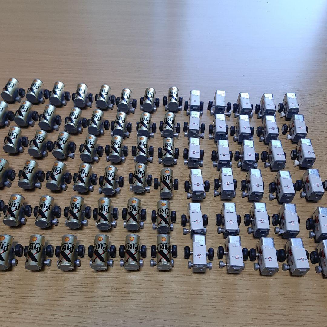 ミニカー　昭和レトロ　金色50点　銀色33点