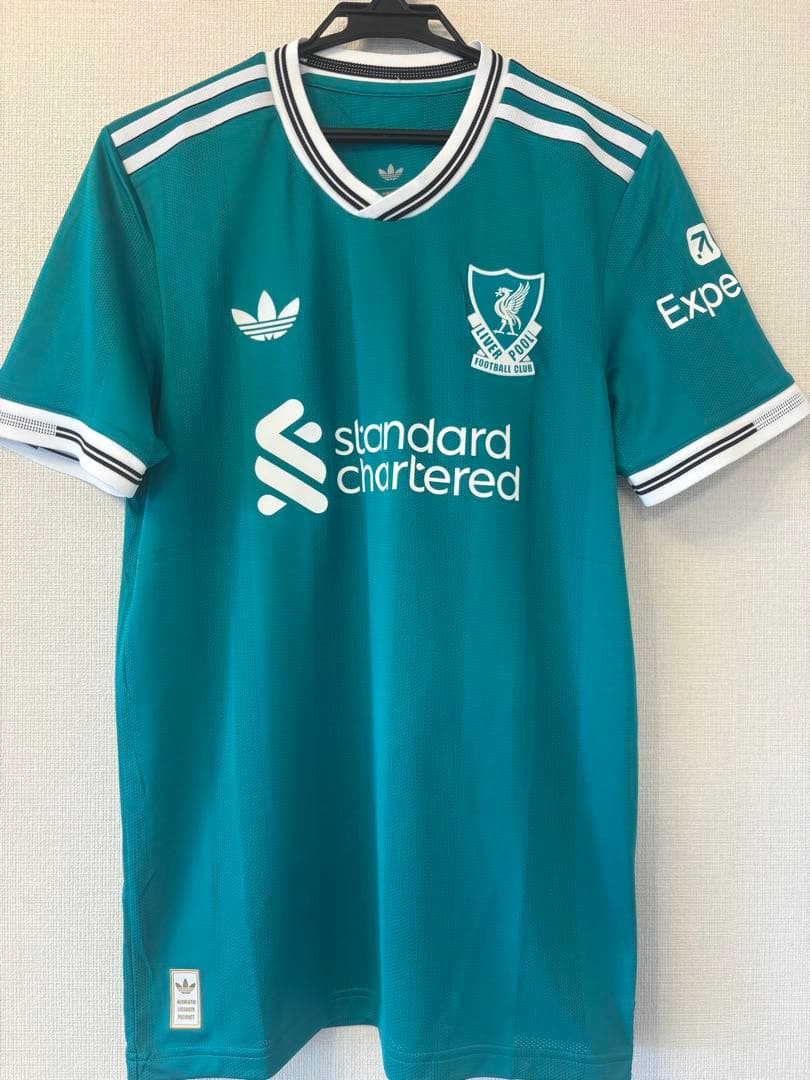 【ほぼ新品】リバプール　25/26 サード　オーセンティック　半袖　Ｌ