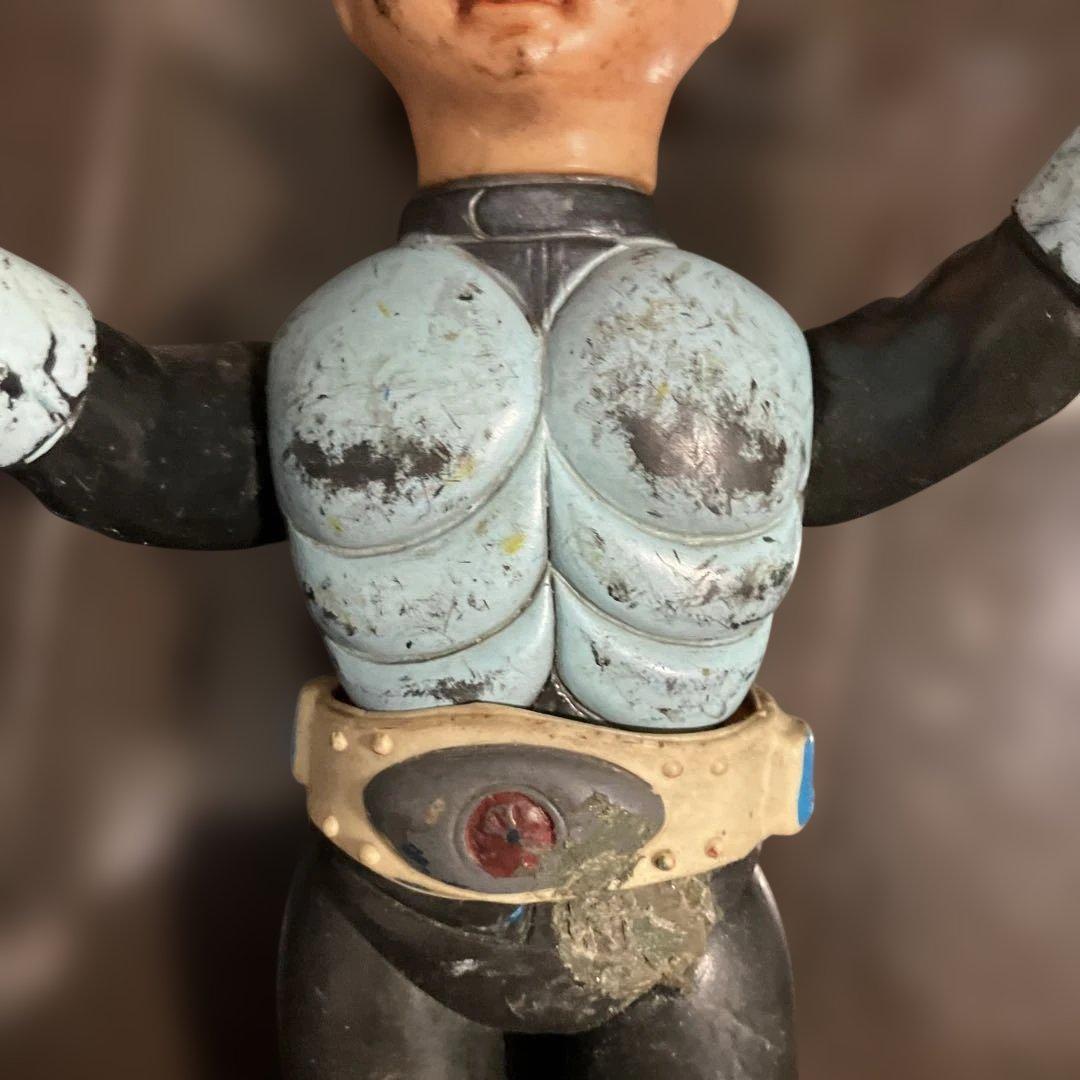 仮面ライダー ★フィギュア30cm★汚れ有・手足可動、メット＆ベルト付き