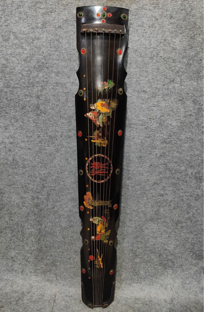 時代物　古琴 七弦琴 古美術 楽器　文房具 飾り