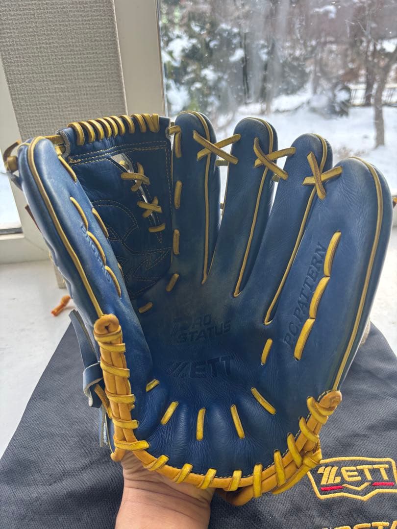 ZETT プロステイタス　軟式オーダーグラブ　（投手用）