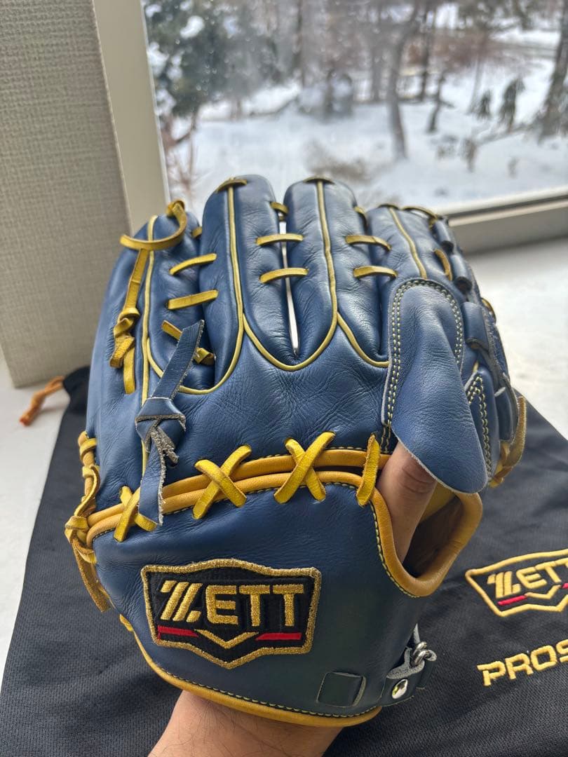 ZETT プロステイタス　軟式オーダーグラブ　（投手用）