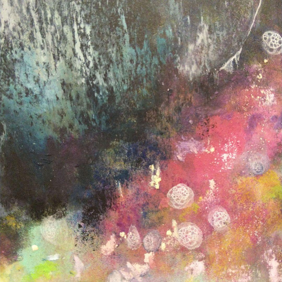 原画 絵画 抽象画 現代アート 美術 インテリア ウミウシ 置物 ホラー アート