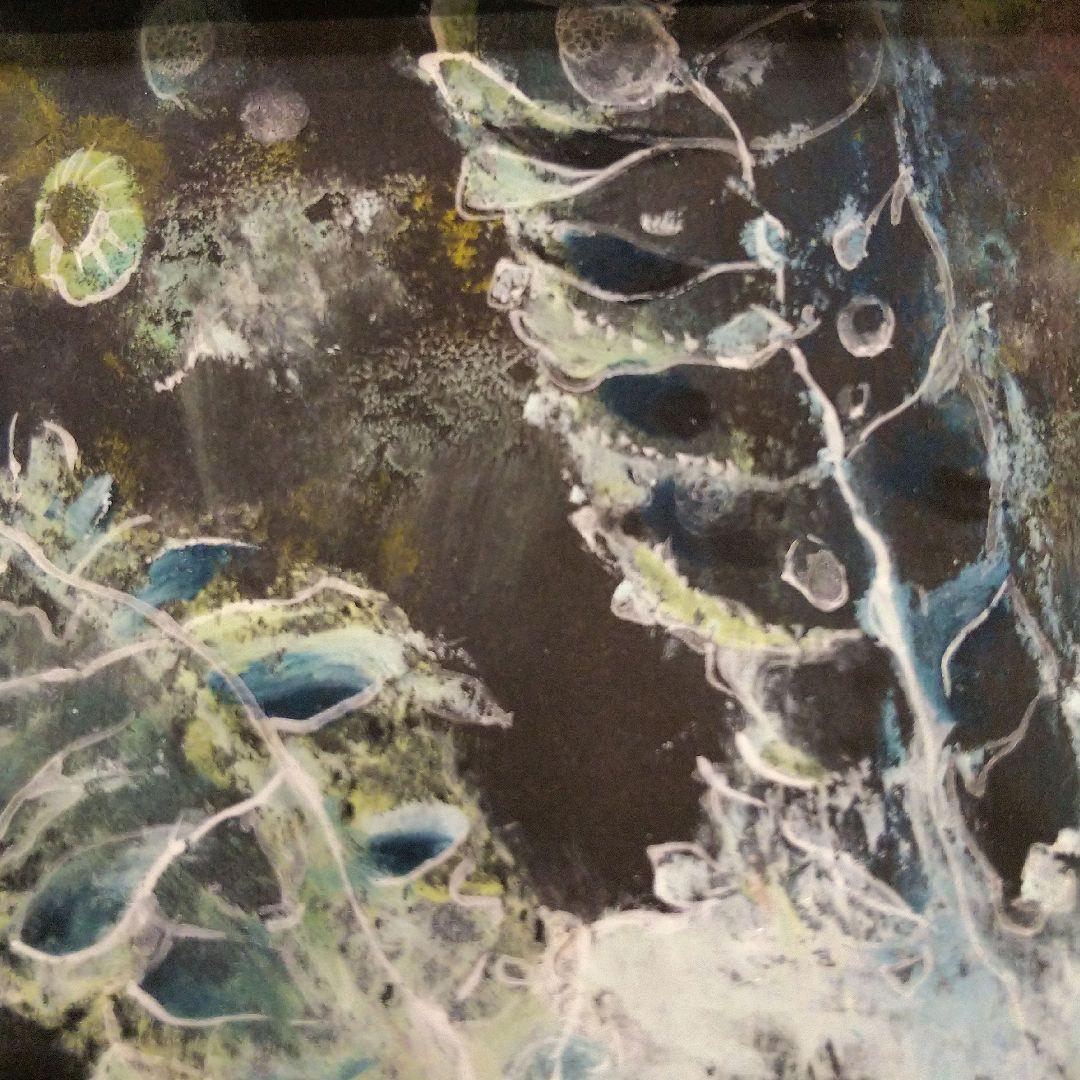 原画 絵画 抽象画 現代アート 美術 インテリア ウミウシ 置物 ホラー アート