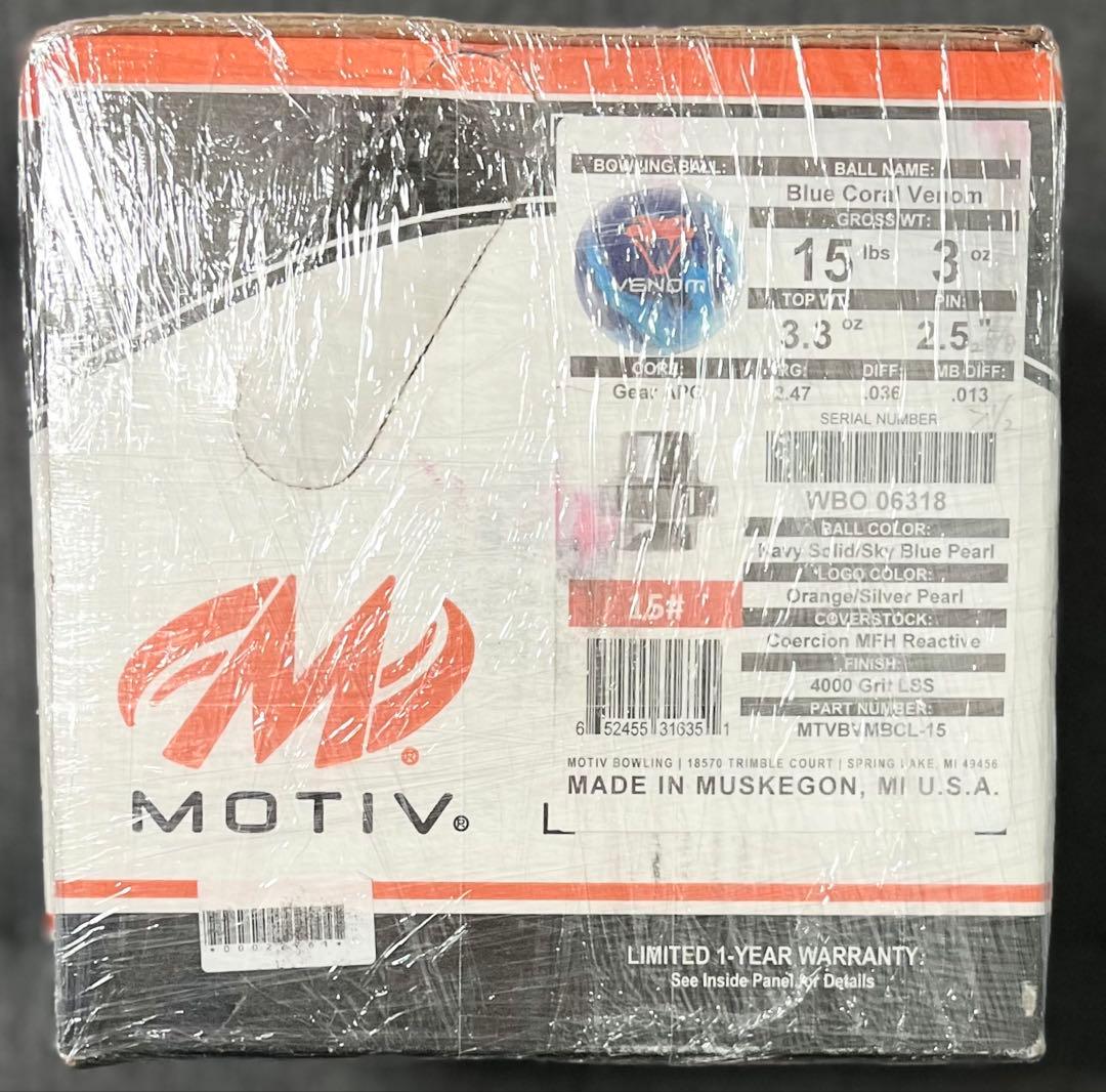 ★12/6購入★myサマ専用★15ポンド試投のみ★ブルーコーラルヴェノム★