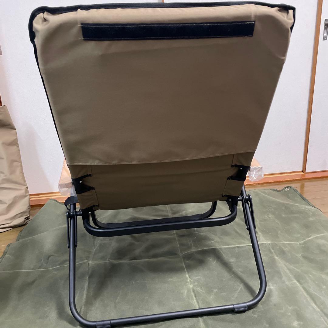 UJack(ユージャック) 難燃 リクライニング ローチェア　帆布シート付き