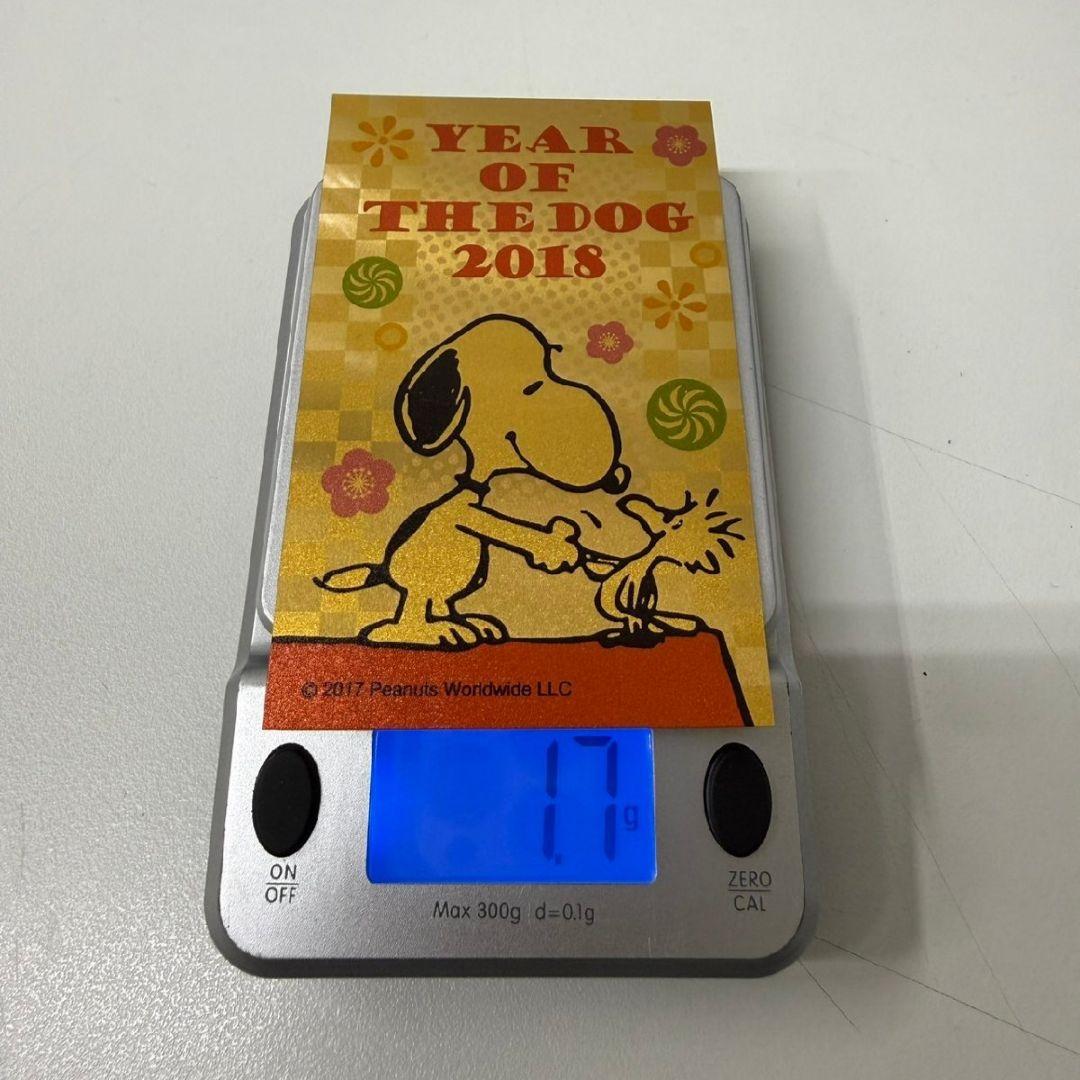 スヌーピー 2018 純金カレンダー
