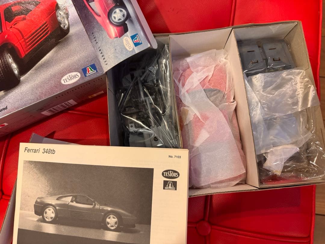 Testors/Italeri製 348tbメタルボディキット'90年代製