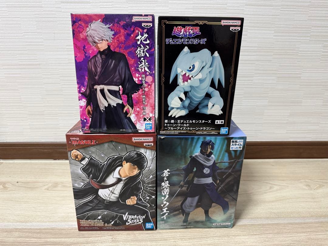 【全8種】アニメフィギュア まとめ売り 怪獣8号 / 地獄楽 / マッシュル 他