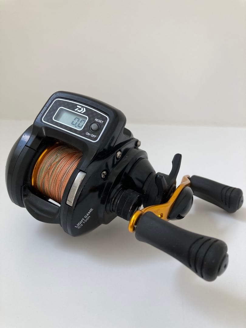 ダイワ　ライトゲーム　ICV 150H　カウンター付き　リール　舟　船釣り