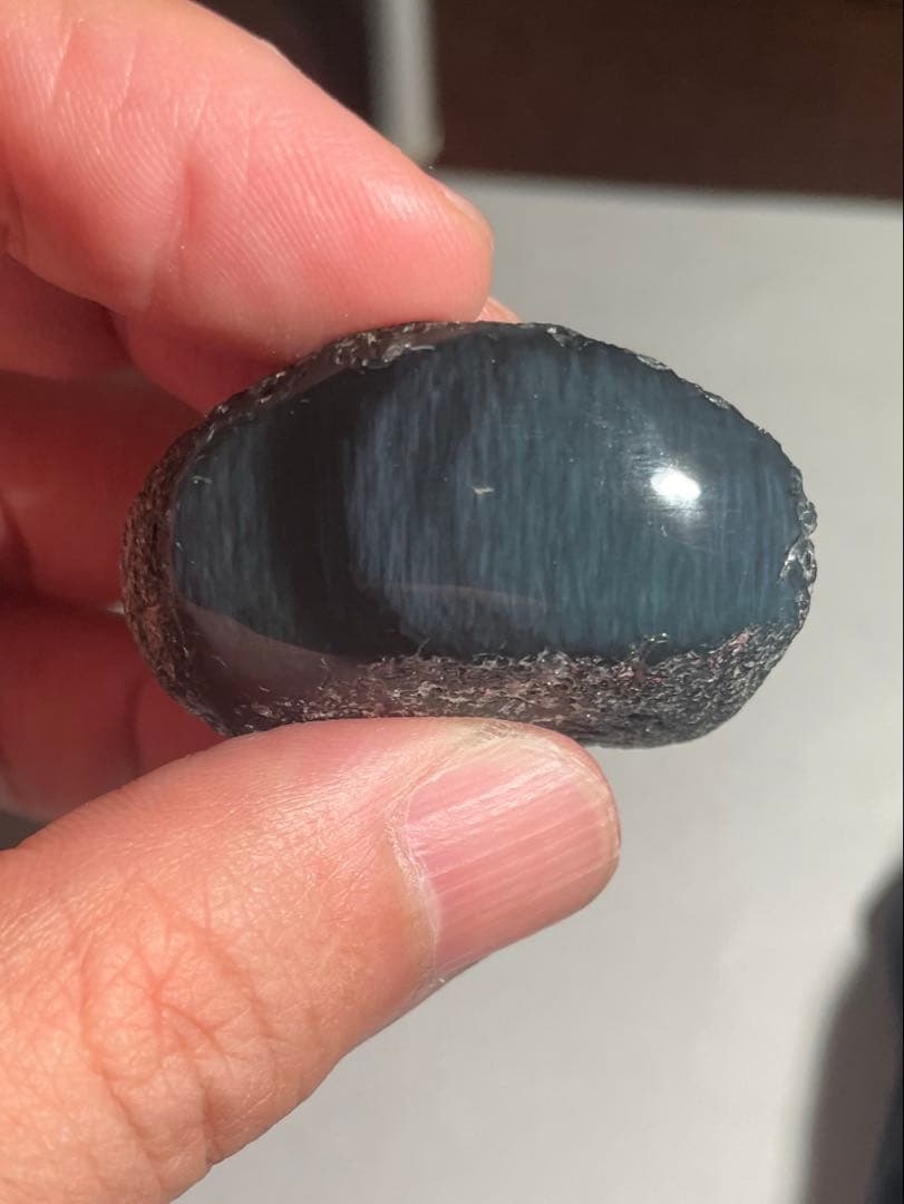 研磨品　十勝石玲瓏セット　①イエローグリーンベース　②淡水色