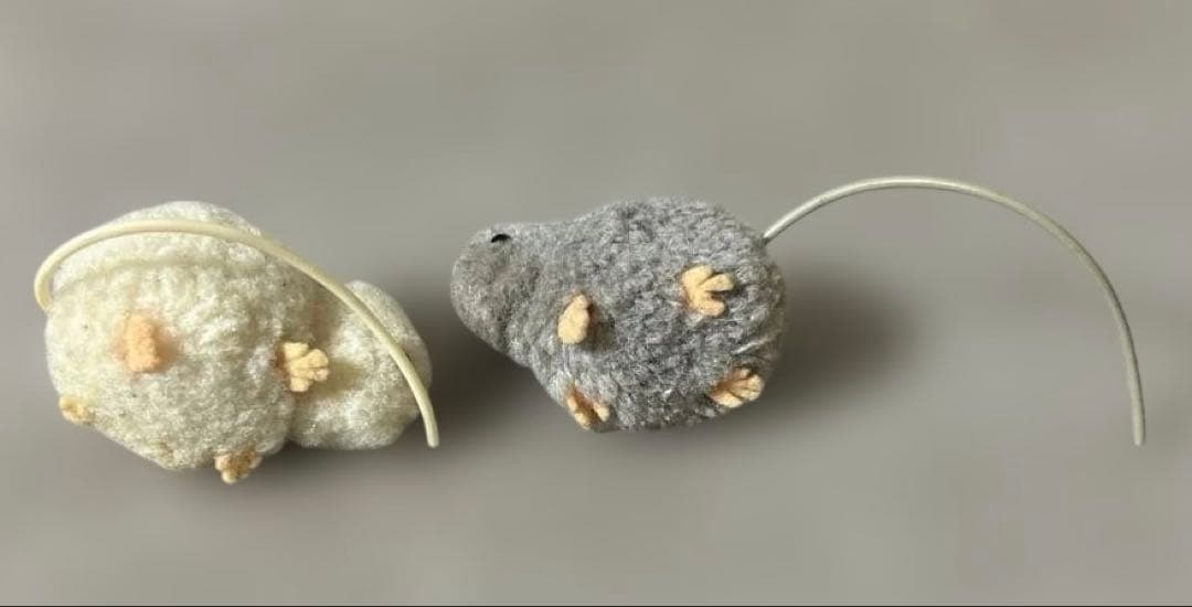 シュタイフ ポンポン ネズミ ヌイグルミ ミニチュア