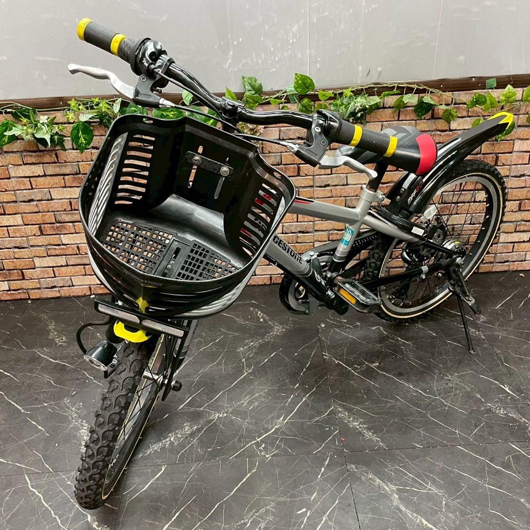 【82】子供用自転車 子供車 ブリヂストン CFJ シルバー 20インチ