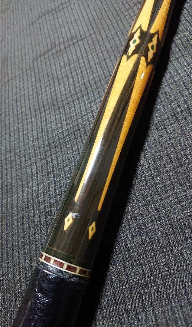 ビリヤード キュー Oxyear 6剣インレイ