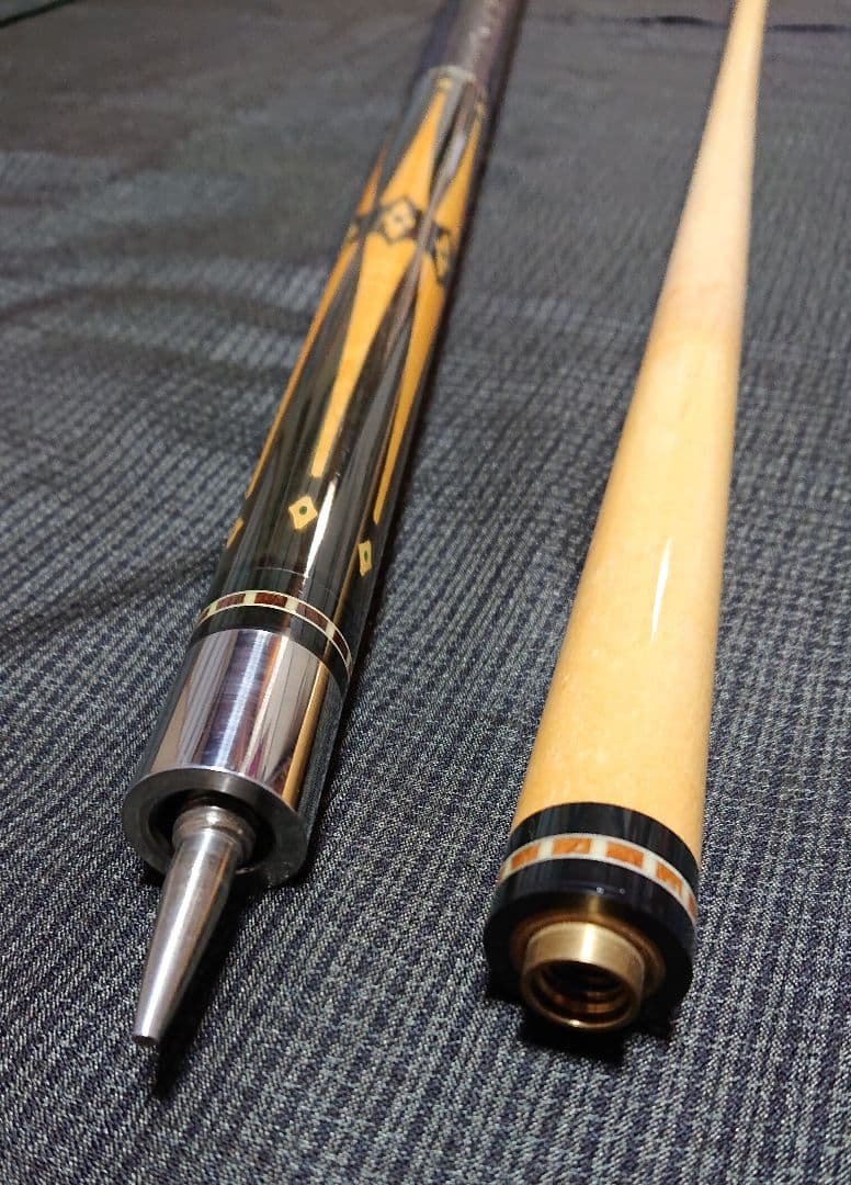 ビリヤード キュー Oxyear 6剣インレイ