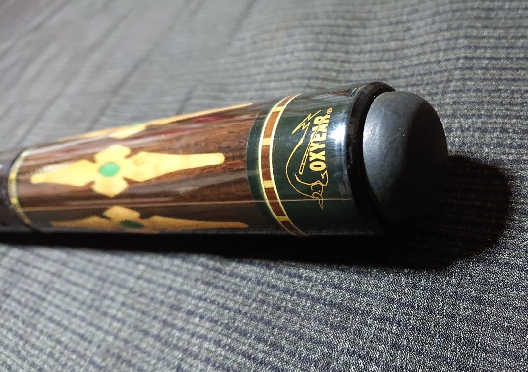 ビリヤード キュー Oxyear 6剣インレイ