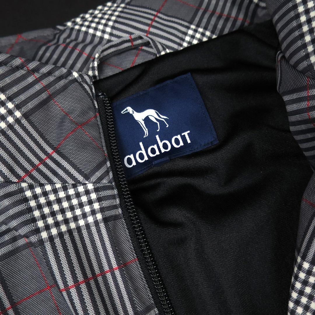 adabat 撥水 グレンチェック柄 スウィングトップ M