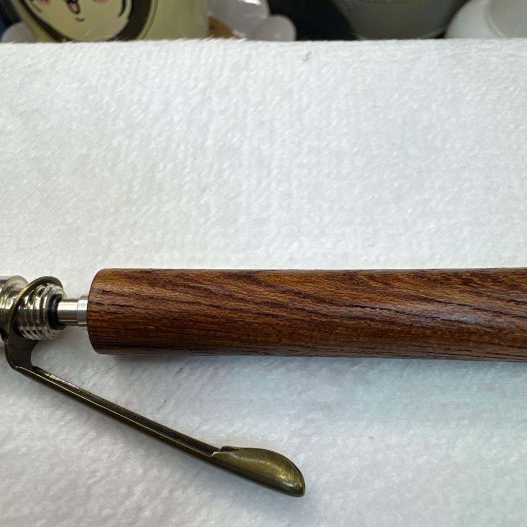 【woodpencraft 木軸ペン】雷神欅