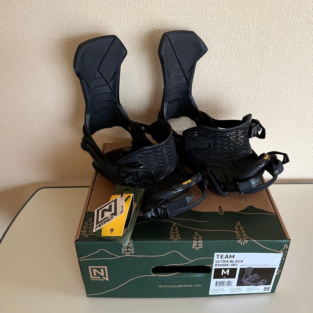 スノーボードビンディング NITRO TEAM サイズM