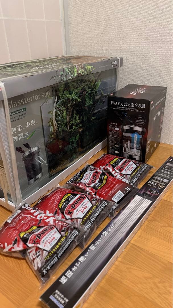 Glassterior 900 水槽セット直接引き取りのみ京都市